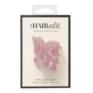 THE HAIR EDIT blush Papillon Claw Clip